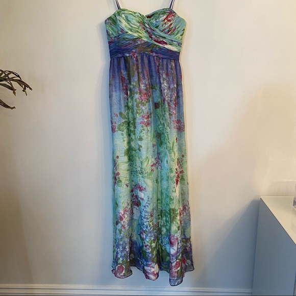 Aidan Mattox sweetheart neck gown - Picture 2 of 5